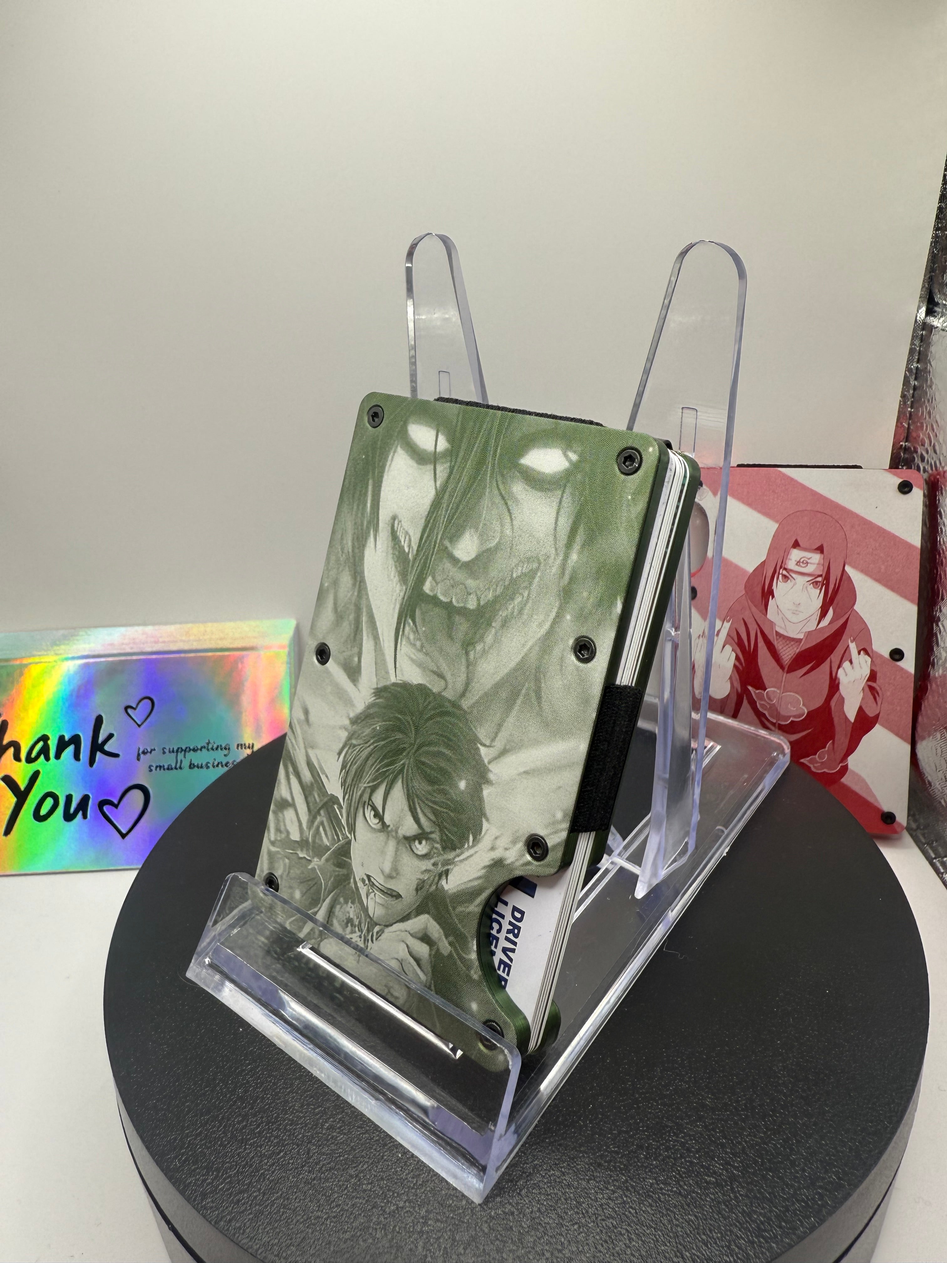 Eren Yeager AOT RFID wallet